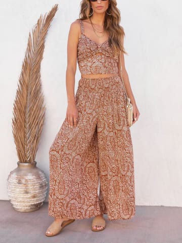 LA Angels Hose in Hellbraun