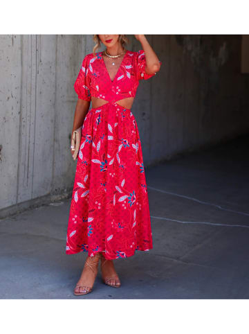 LA Angels Kleid in Rot