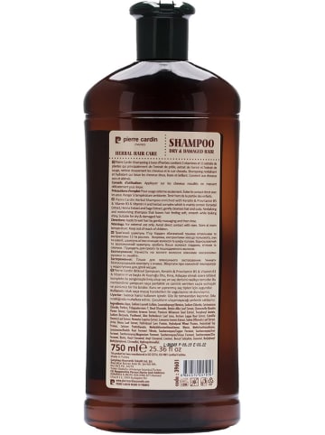 Pierre Cardin Szampon do włosów "Herbal - Dry & Damaged Hair" - 750 ml