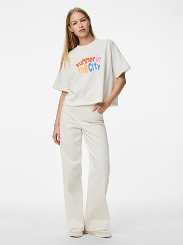 Pieces Shirt "Chilli" in Weiß