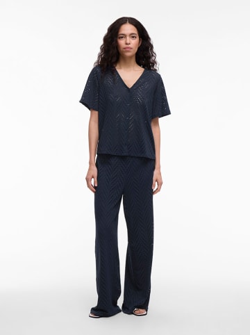 Vila Shirt in Dunkelblau