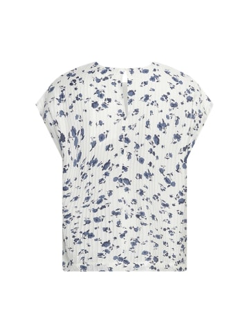 MOSS COPENHAGEN Shirt "Falisha" crème/donkerblauw