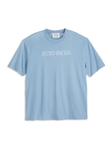 Scotch & Soda Koszulka w kolorze błękitnym