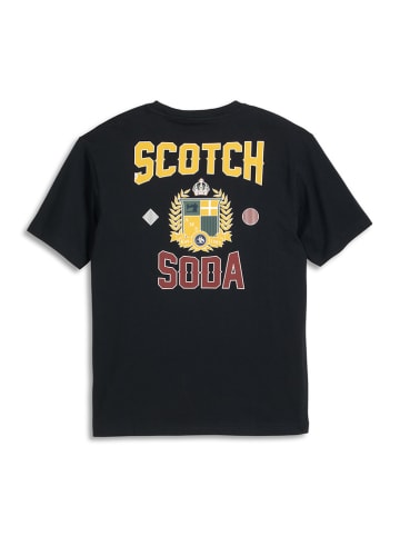 Scotch & Soda Shirt in Schwarz/ Schwarz