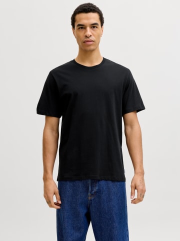 Jack & Jones 3er-Set: Shirts "Jjeorganic" in Schwarz