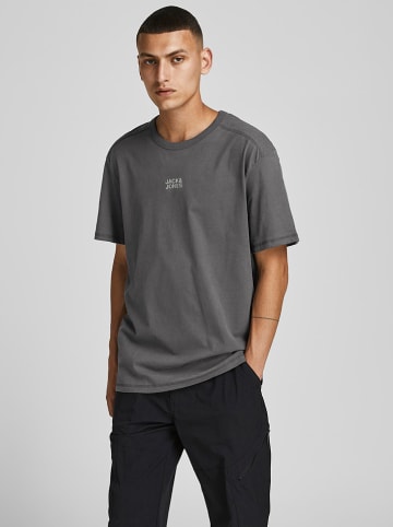 Jack & Jones Koszulka "Classic" w kolorze szarym