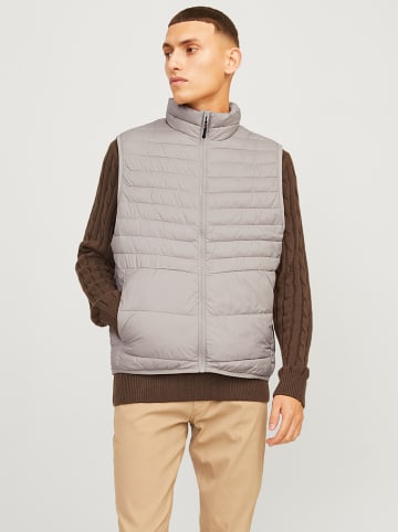 Jack & Jones Steppweste "Estate" in Grau
