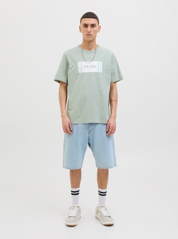 Jack & Jones Koszulka w kolorze jasnozielonym