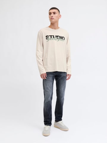 Jack & Jones Longsleeve "Yuki" in Beige