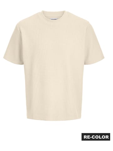 Jack & Jones Koszulka "Jjeaustin" w kolorze beżowym