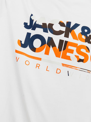 Jack & Jones Koszulka "Luke" w kolorze białym
