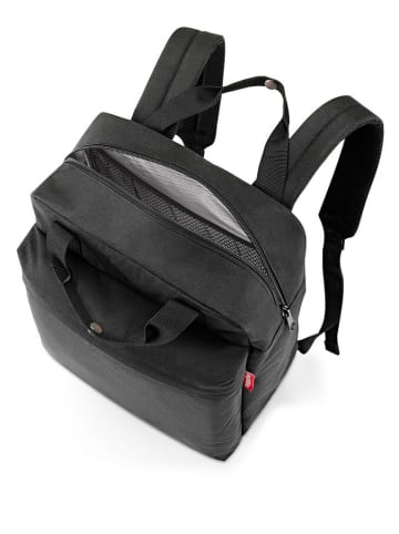 Reisenthel Rucksack "Allday" in Schwarz - (B)30 x (H)39 x (T)13 cm