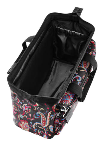 Reisenthel Reisetasche in Schwarz/ Bunt - (B)39 x (H)26 x (T)16 cm