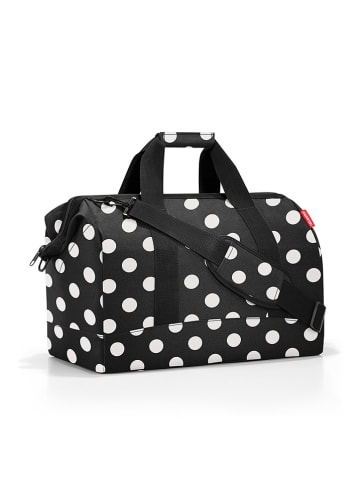 Reisenthel Weekender "Allrounder L" in Schwarz/ Weiß - (B)48 x (H)39,5 x (T)29 cm