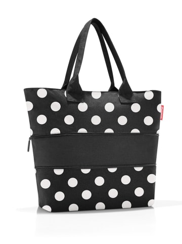 Reisenthel Shopper "E1" in Schwarz/ Weiß - (B)50 x (H)26,5 x (T)16,5 cm