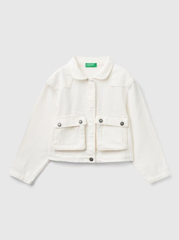 Benetton Übergangsjacke in Creme
