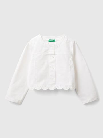 Benetton Übergangsjacke in Weiß