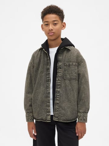 GAP Jeansjacke in Anthrazit