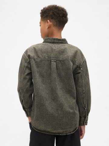 GAP Jeansjacke in Anthrazit