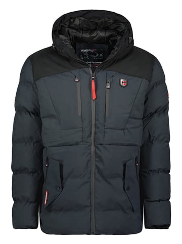 Geographical Norway Steppjacke "Cachot" in Dunkelblau/ Schwarz