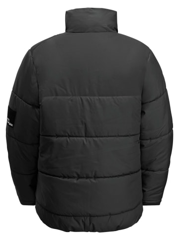Jack Wolfskin Steppjacke "Teen" in Schwarz