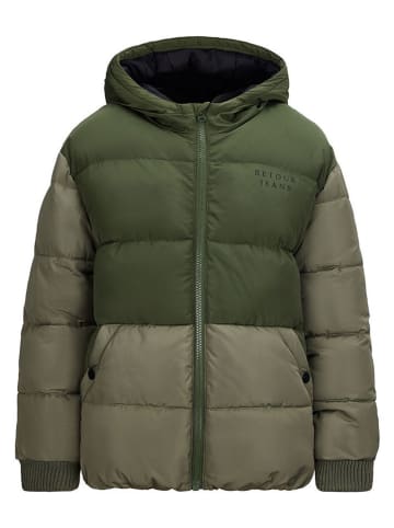 Retour Steppjacke "Guy" in Grün