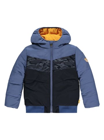 Steiff Wende-Steppjacke in Schwarz/ Blau