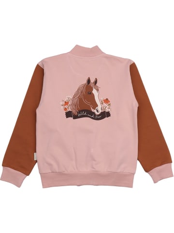 Walkiddy Blouson in Rosa/ Hellbraun