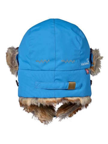 Isbjörn Mütze "Squirrel" in Blau/ Braun
