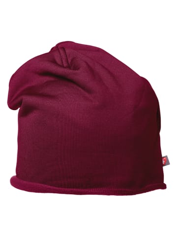 Isbjörn Czapka beanie "Panda" w kolorze bordowym