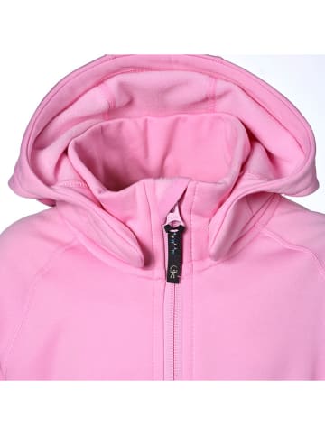 Isbjörn Fleece vest "Panda" lichtroze