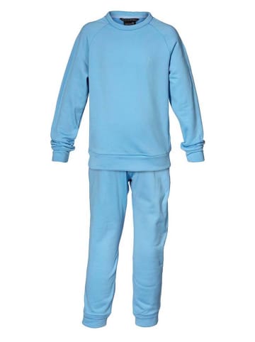 Isbjörn 2-delige outfit "Panda" blauw