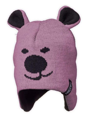 Isbjörn Mütze "Isbjörn" in Lila