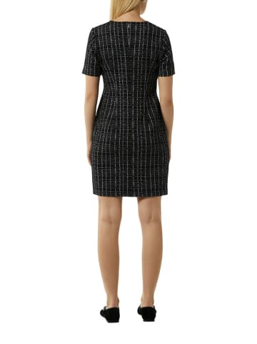 comma Kleid in Schwarz