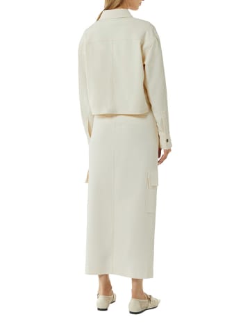 comma Bluse in Creme