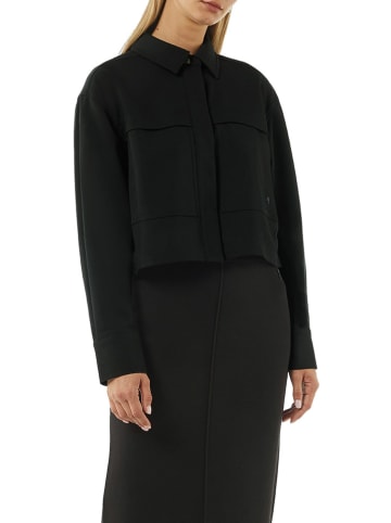 comma Bluse in Schwarz