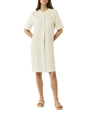 comma Kleid in Creme