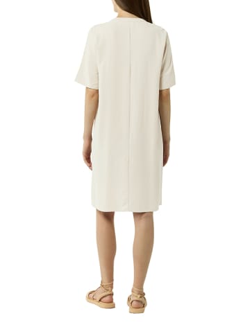 comma Kleid in Creme