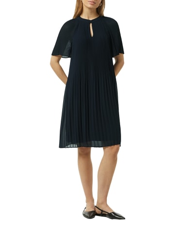 comma Kleid in Dunkelblau