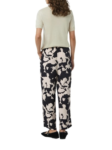 comma Hose in Schwarz/ Beige