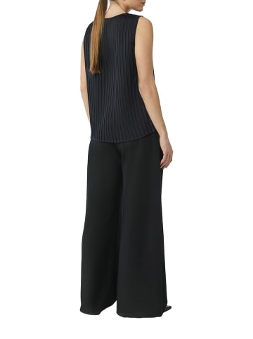 comma Bluse in Schwarz