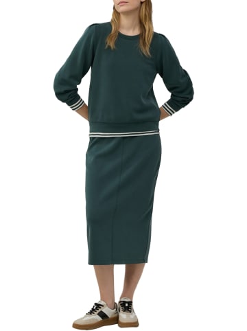 s.Oliver Sweatshirt in Dunkelgrün