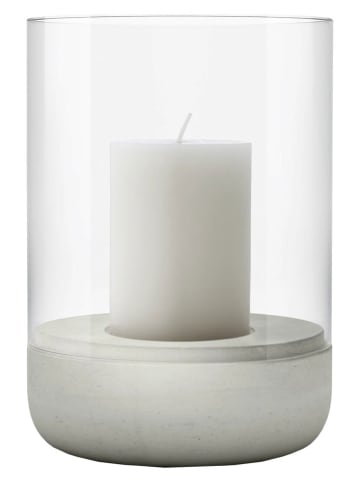 Blomus Windlicht ''Calma'' in Hellgrau - (H)22 x Ø 15 cm
