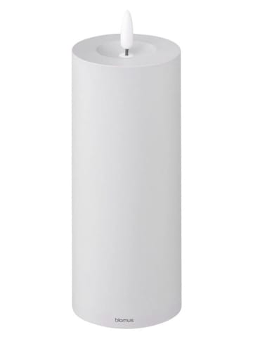 Blomus LED-Kerze ''Noca'' in Hellgrau - (H)27 cm