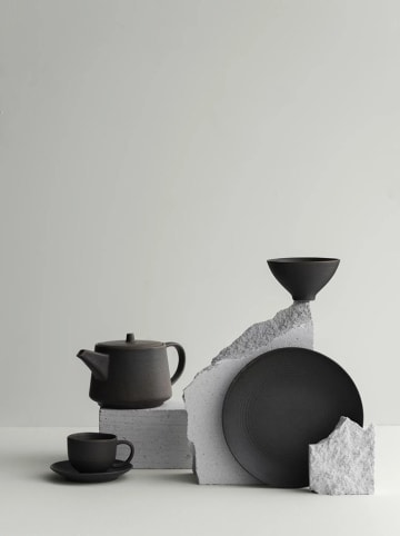 Blomus 4-delige set: koffiekoppen "Kumi" bruin - 190 ml