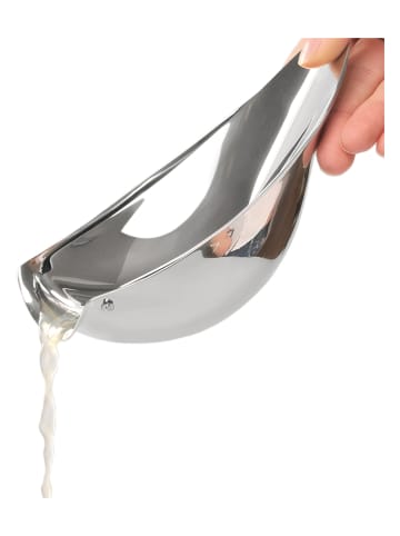 Blomus Edelstahl-Zitronenpresse "Callista" - (B)17,5 x (H)9 x (T)6 cm