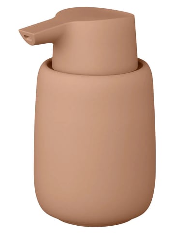 Blomus Zeepdispenser "Sono" lichtbruin - (H)14 x Ø 8,5 cm