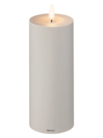 Blomus Ledkaars "Noca" grijs - (H)27 cm