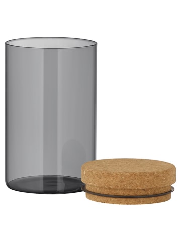 Blomus Pojemnik "Keepy" w kolorze szarym - wys. 21 x Ø 12 cm