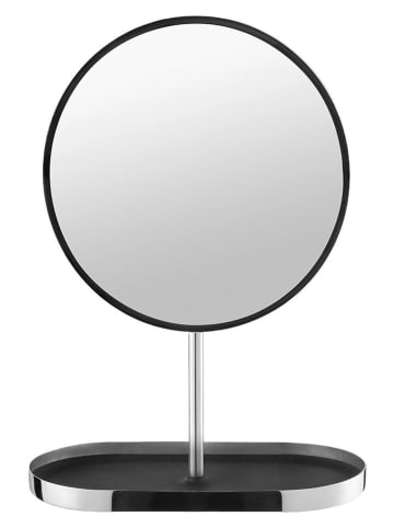 Blomus Kosmetikspiegel "Modo" in Schwarz - (B)20 x (H)28 cm